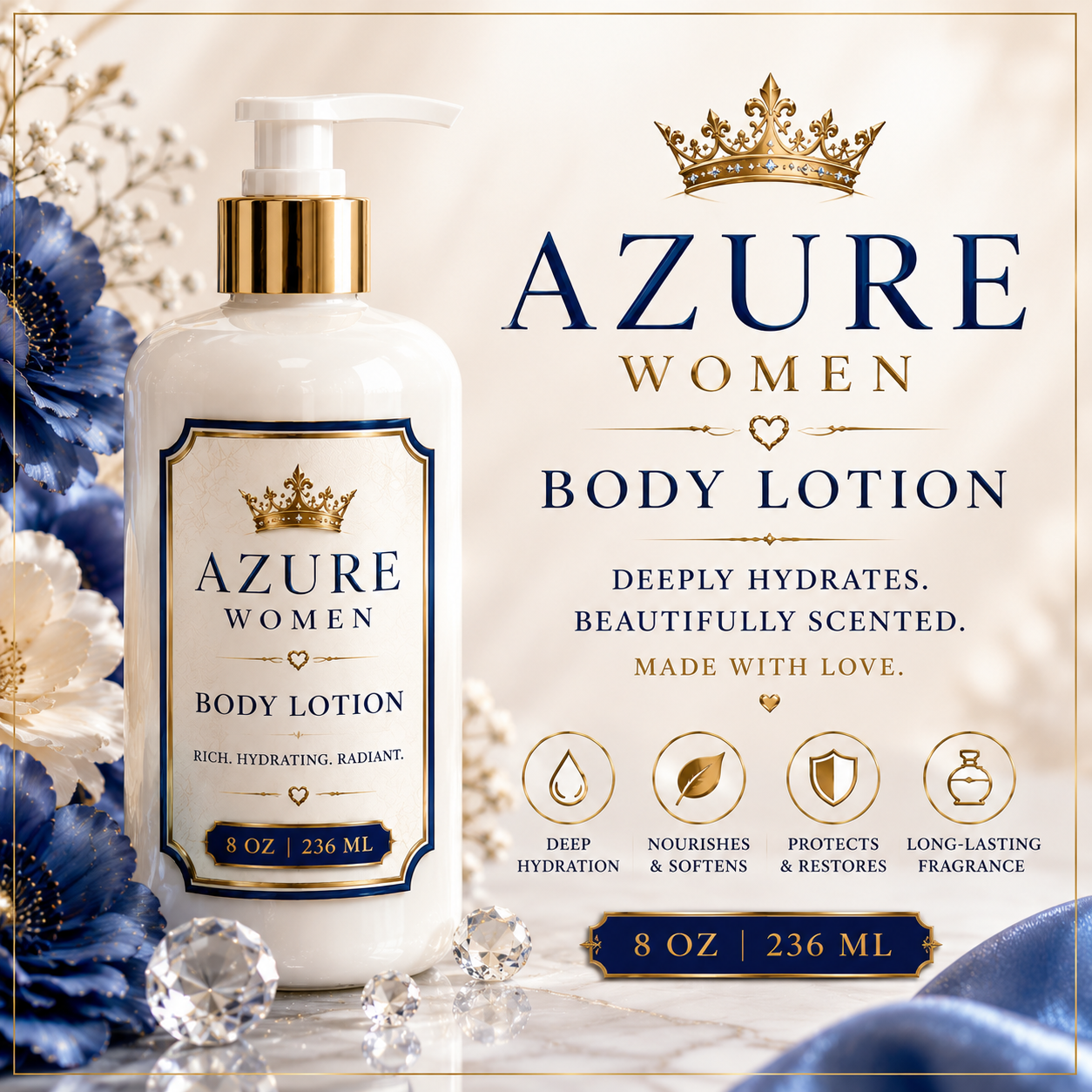 Azure (W) Body Lotion