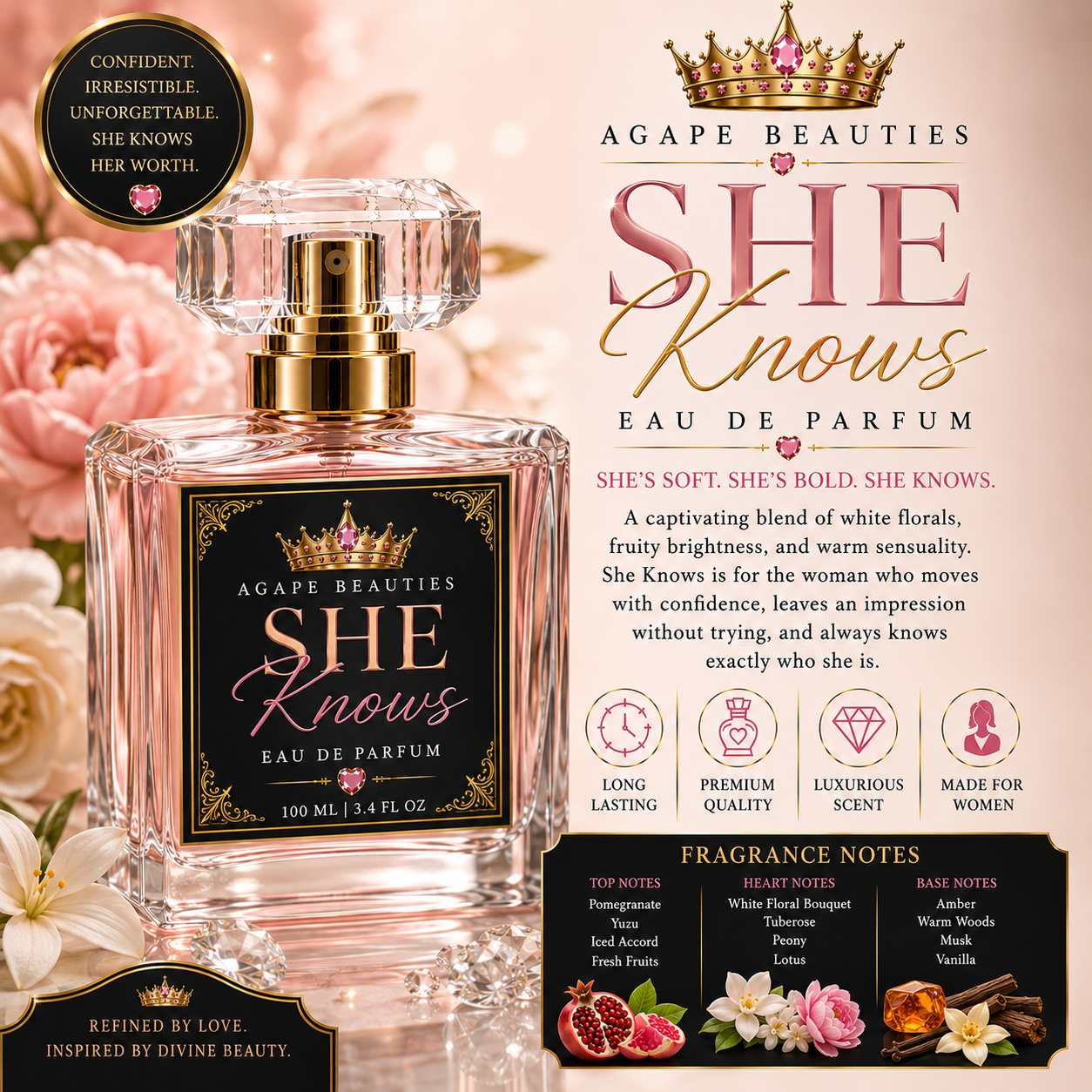 She Knows Eau De Parfum