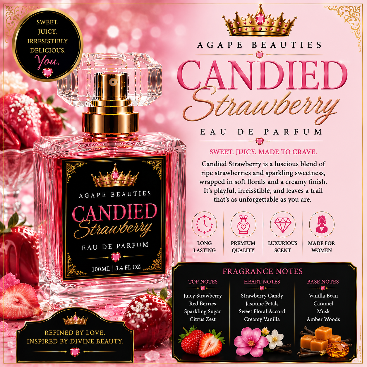 Candied Strawberry Eau De Parfum