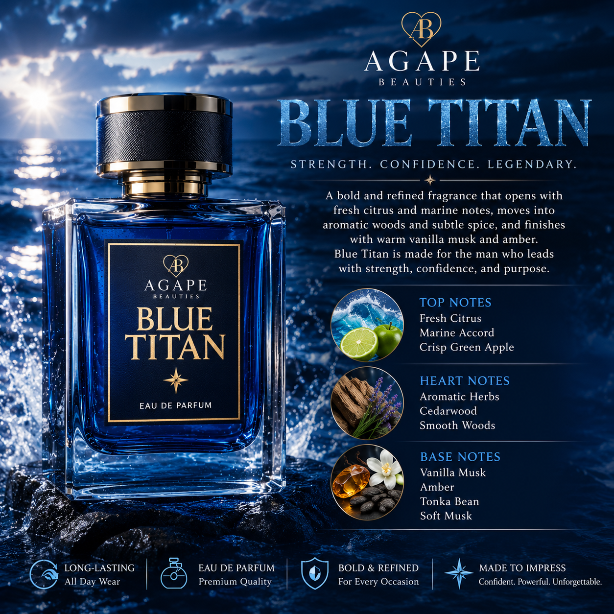 Blue Titan Eau De Parfum
